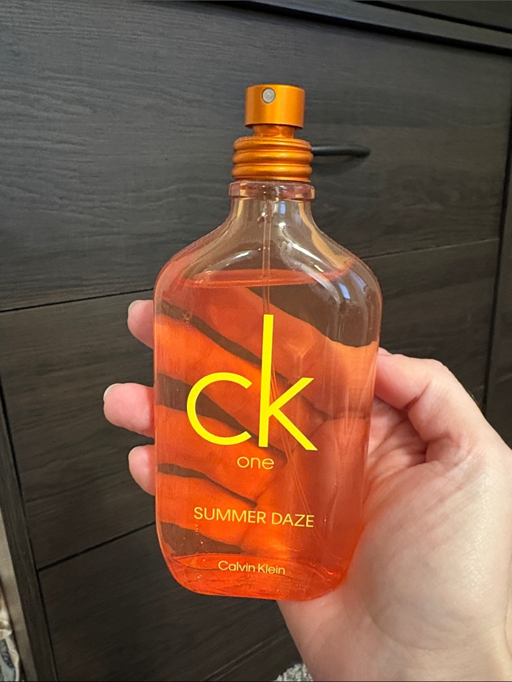 Calvin Klein Orange CK One Summer Daze Bottle - Picture 2 of 2